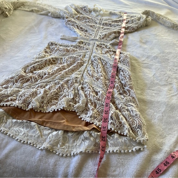 For Love and Lemons White Emerie Cut Out Dress - Picture 6 of 7